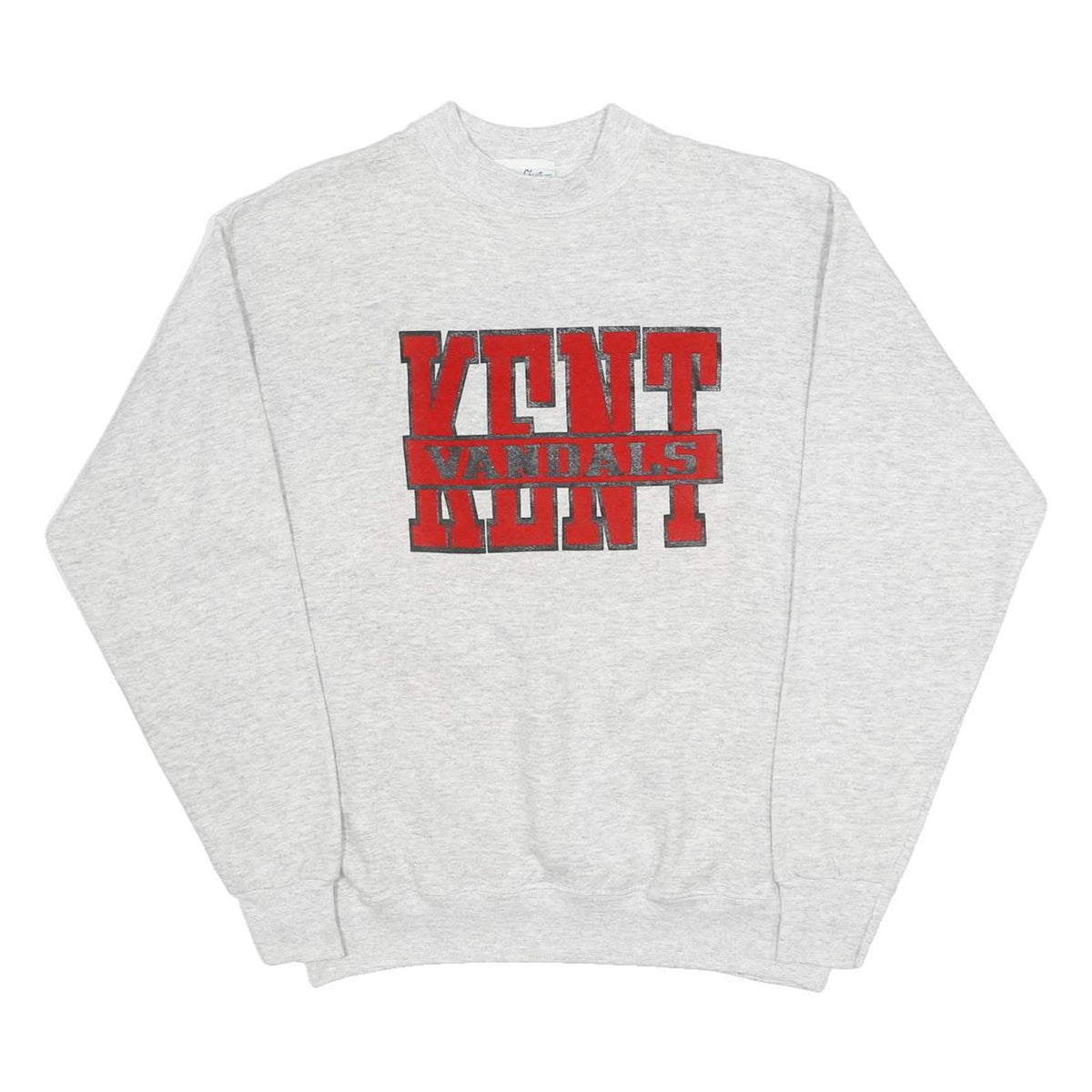 VELVA SHEEN Mens Grey Kent Vandals Crew Neck M Cotton Blend Sweatshirt