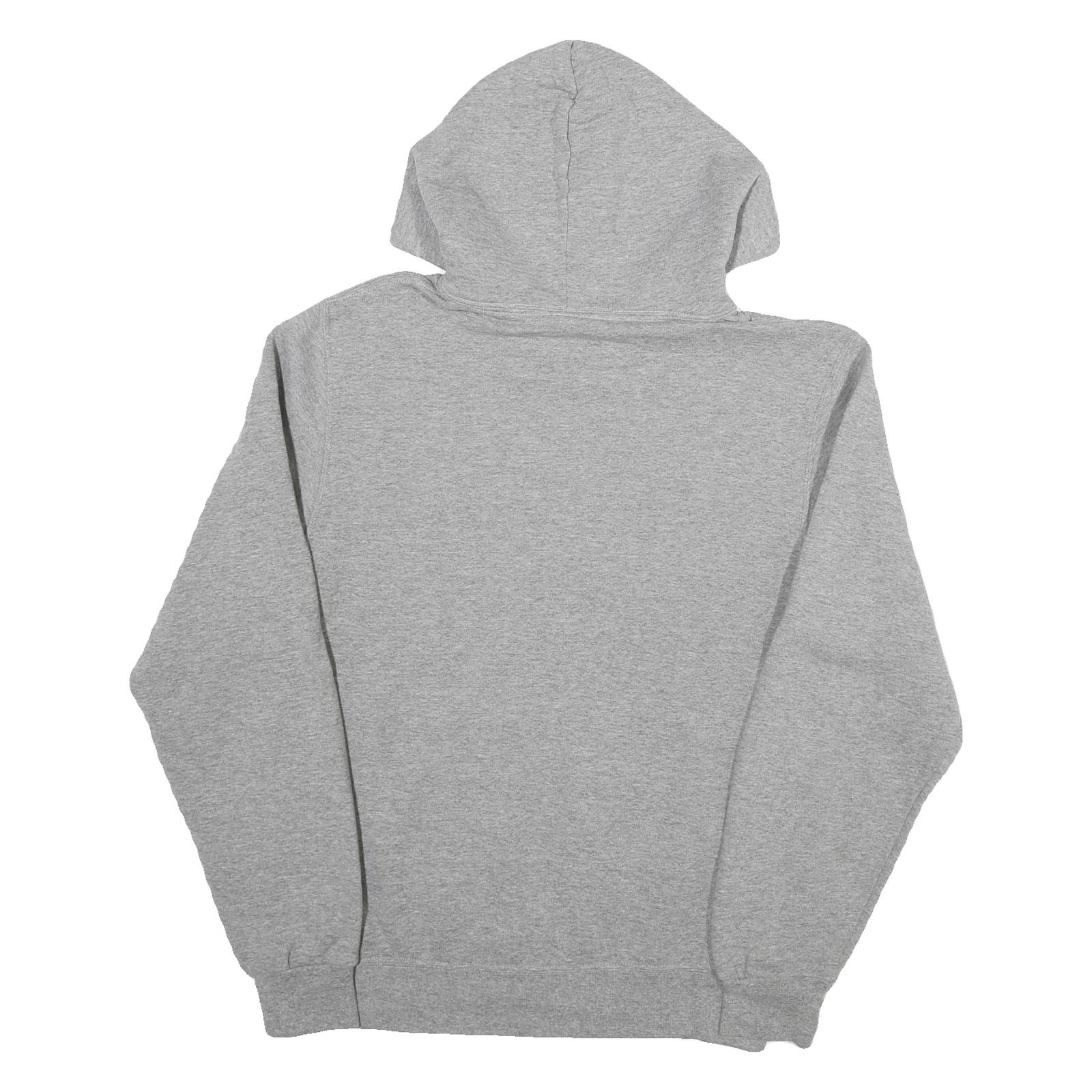 RUSSELL ATHLETIC Mens Grey Green Wave Baseball Pullover Hoodie XL Cotton Blend