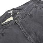CARHARTT WIP Mens Cotton Slim Cargo Black Trousers W29 L34 Casual Workwear