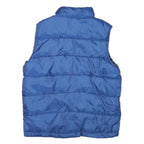 WEATHER REPORT Mens Blue Polyester Blend Quilted Jacket S Lightweight Puffer