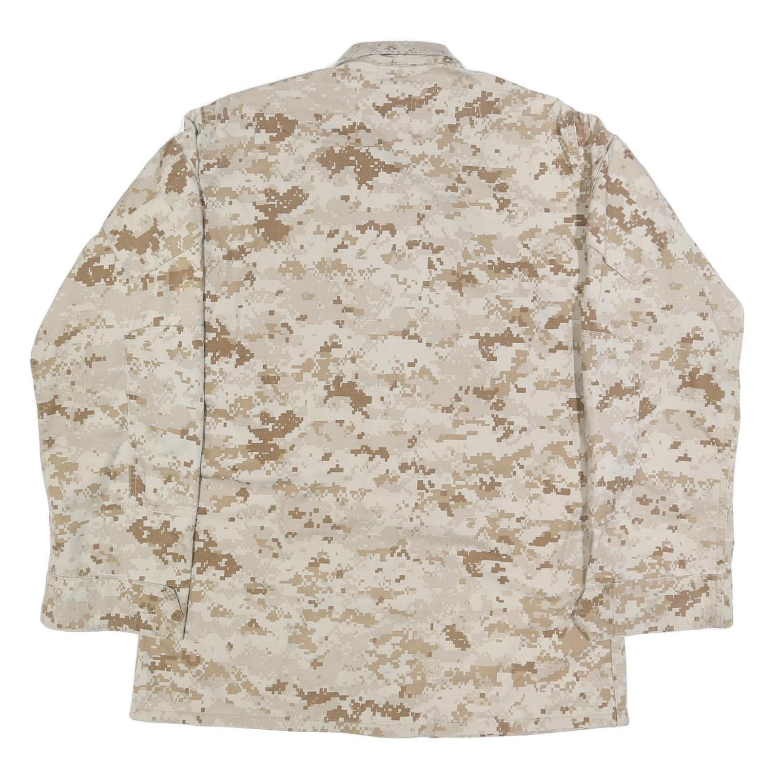 PROPPER INTERNATIONAL Mens Beige Digital Camo Military Jacket M Cotton Blend