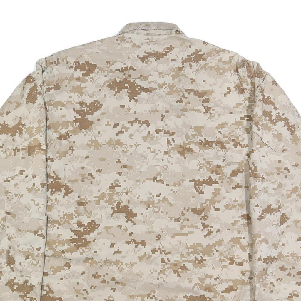 PROPPER INTERNATIONAL Mens Beige Digital Camo Military Jacket M Cotton Blend