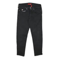 GUESS Womens Jeans Black Slim Skinny Denim W30 L25 Cotton Blend Zip Casual
