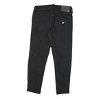 GUESS Womens Jeans Black Slim Skinny Denim W30 L25 Cotton Blend Zip Casual