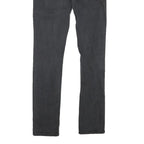 LEVI'S 473 Womens Jeans Black Slim Skinny Denim W26 L30 Stretch Zip