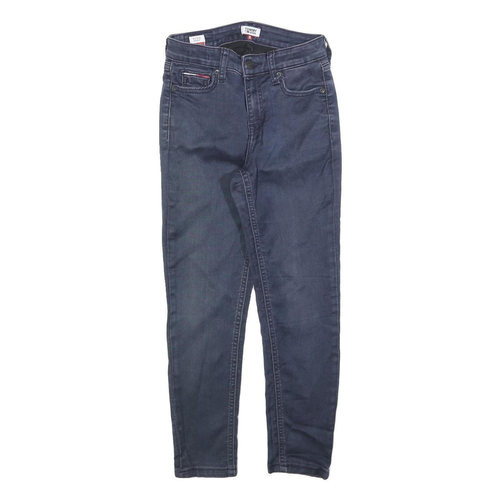 TOMMY HILFIGER Womens Jeans Slim Skinny Denim Dark W26 L24 Fashion