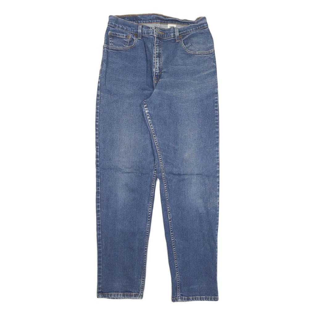 LEVI'S 550 Tapered Womens Jeans Blue Slim Denim Medium W28 L29 Classic Cotton