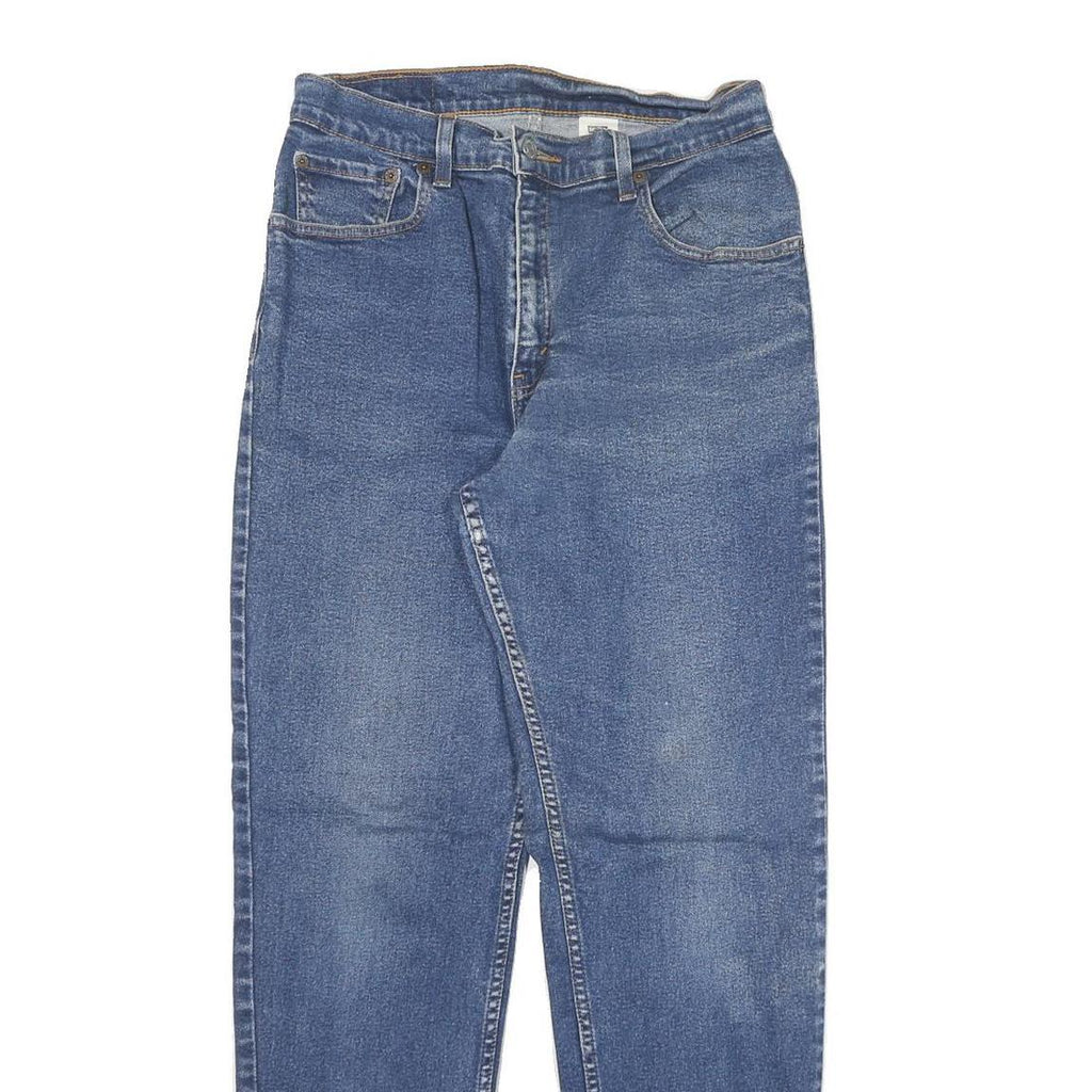 LEVI'S 550 Tapered Womens Jeans Blue Slim Denim Medium W28 L29 Classic Cotton