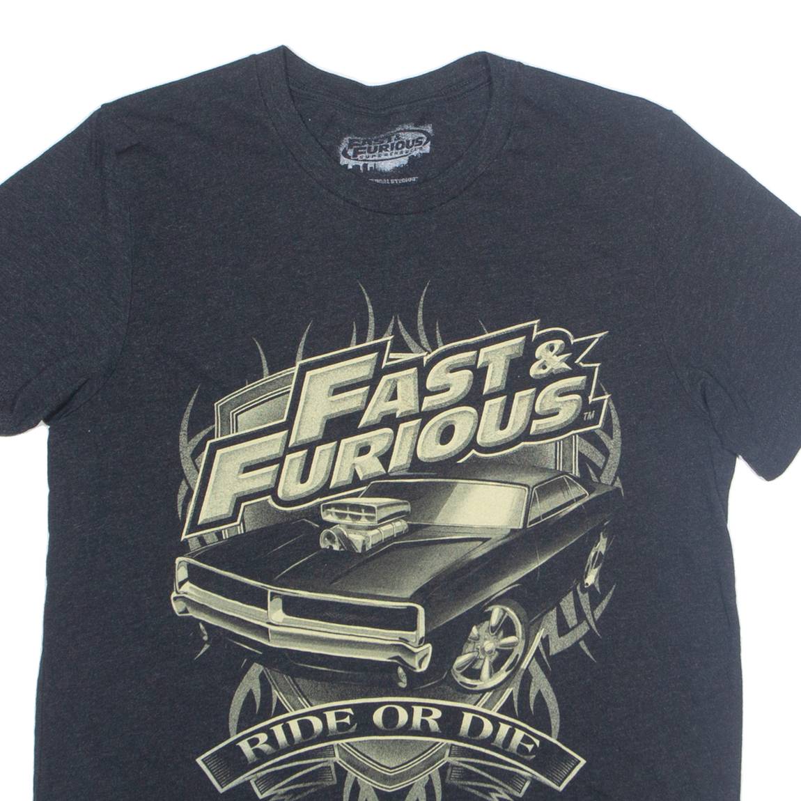 FAST & FURIOUS Mens T-Shirt Black M