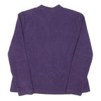 TOMMY HILFIGER Womens Purple Jacket XL Polyester Blend Plain Zip Casual Warm