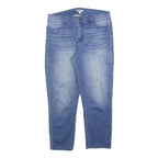 JUICY COUTURE Womens Jeans Blue Slim Skinny Denim Medium W30 L23 Zip Cotton