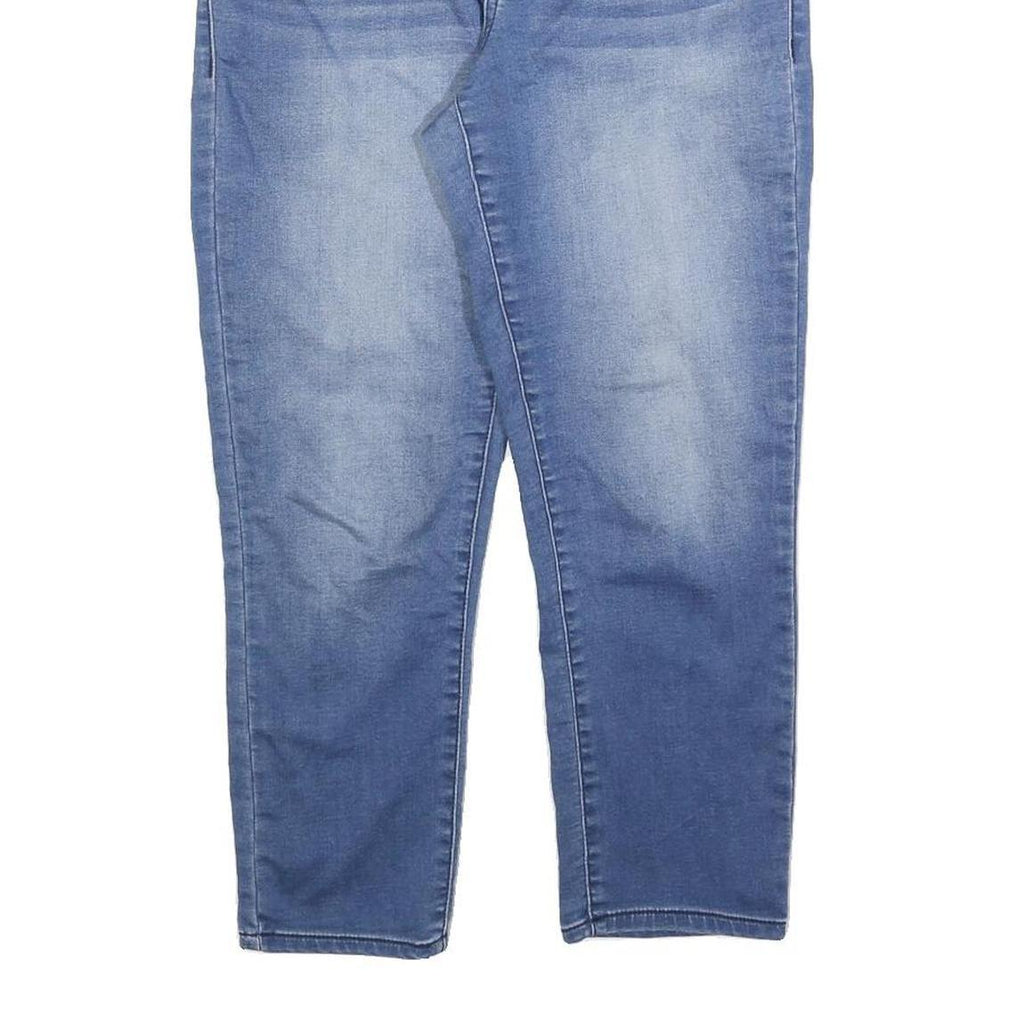 JUICY COUTURE Womens Jeans Blue Slim Skinny Denim Medium W30 L23 Zip Cotton