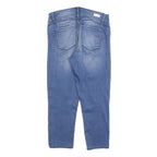 JUICY COUTURE Womens Jeans Blue Slim Skinny Denim Medium W30 L23 Zip Cotton