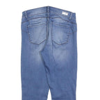 JUICY COUTURE Womens Jeans Blue Slim Skinny Denim Medium W30 L23 Zip Cotton
