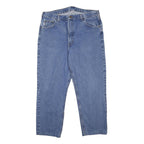 CARHARTT Mens Jeans Blue Regular Straight Denim Medium W36 L27 Classic Durable