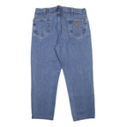 CARHARTT Mens Jeans Blue Regular Straight Denim Medium W36 L27 Classic Durable