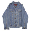 STONY RIVER Mens Blue Denim Cotton Button Jacket M Classic Casual