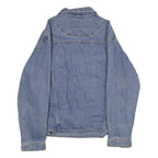 STONY RIVER Mens Blue Denim Cotton Button Jacket M Classic Casual