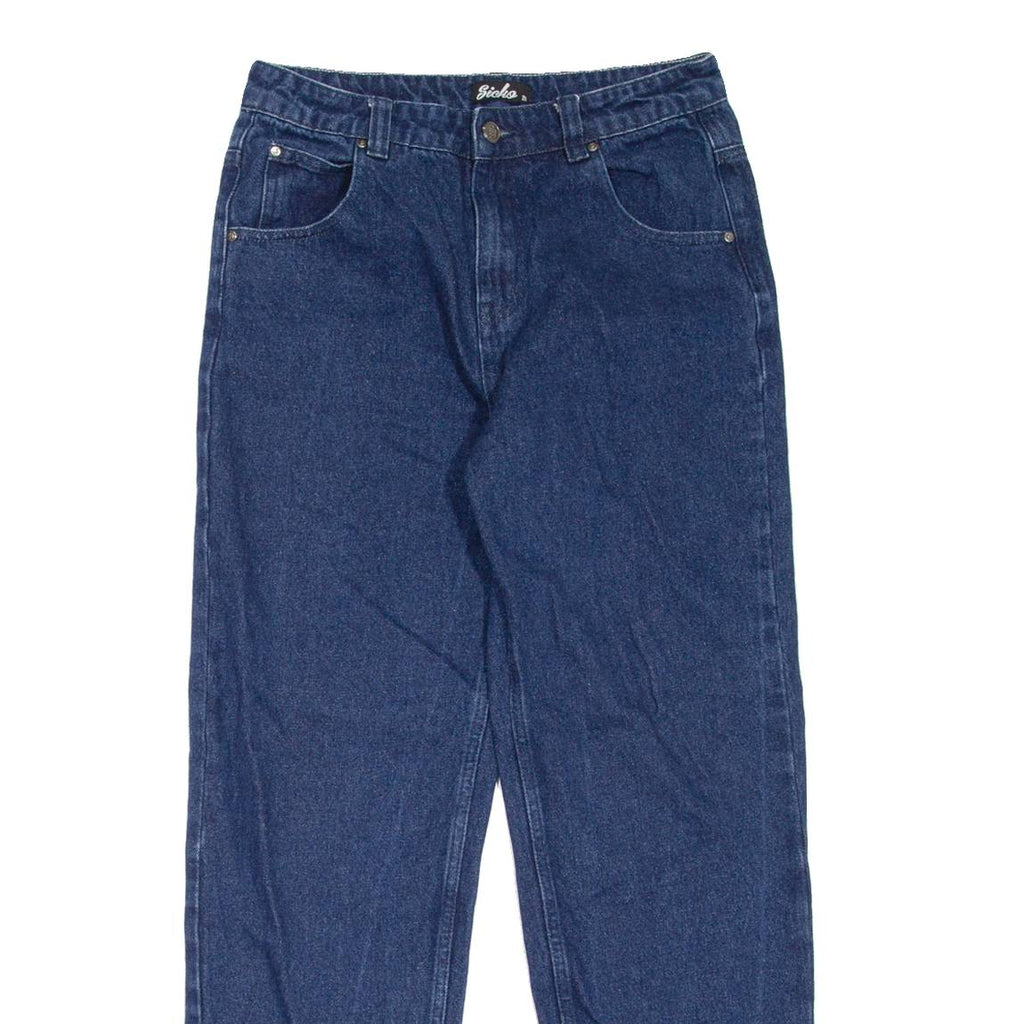 SICKO Womens Jeans Blue Regular Tapered W29 L29