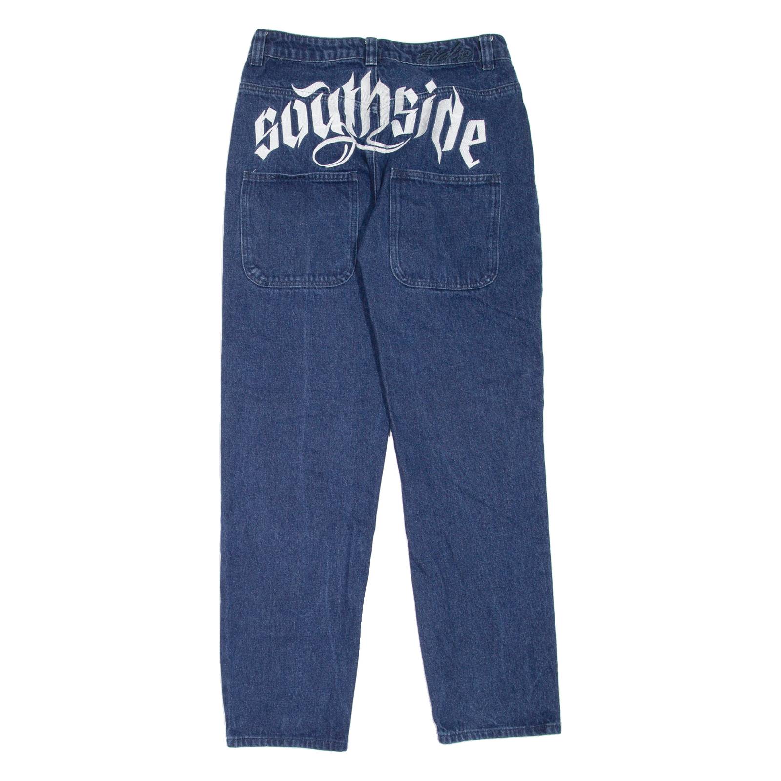 SICKO Womens Jeans Blue Regular Tapered W29 L29