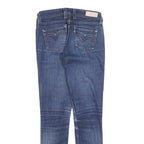 LEVI'S Womens Slim Blue Denim Jeans W28 L30 Stretch Zip Closure Casual