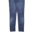 LEVI'S Womens Slim Blue Denim Jeans W28 L30 Stretch Zip Closure Casual