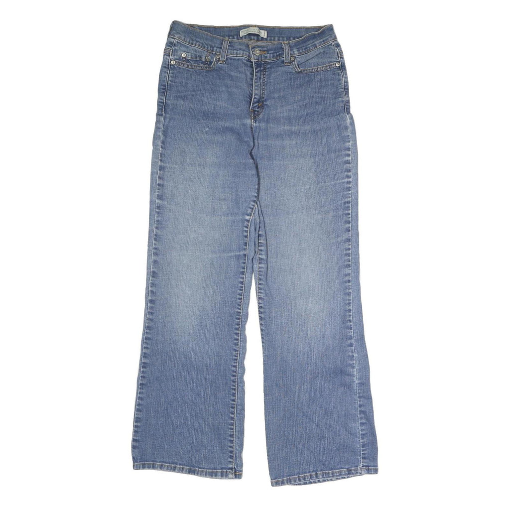 LEVI'S Womens Regular Blue Denim Medium Wash Jeans W28 L28 Classic Straight