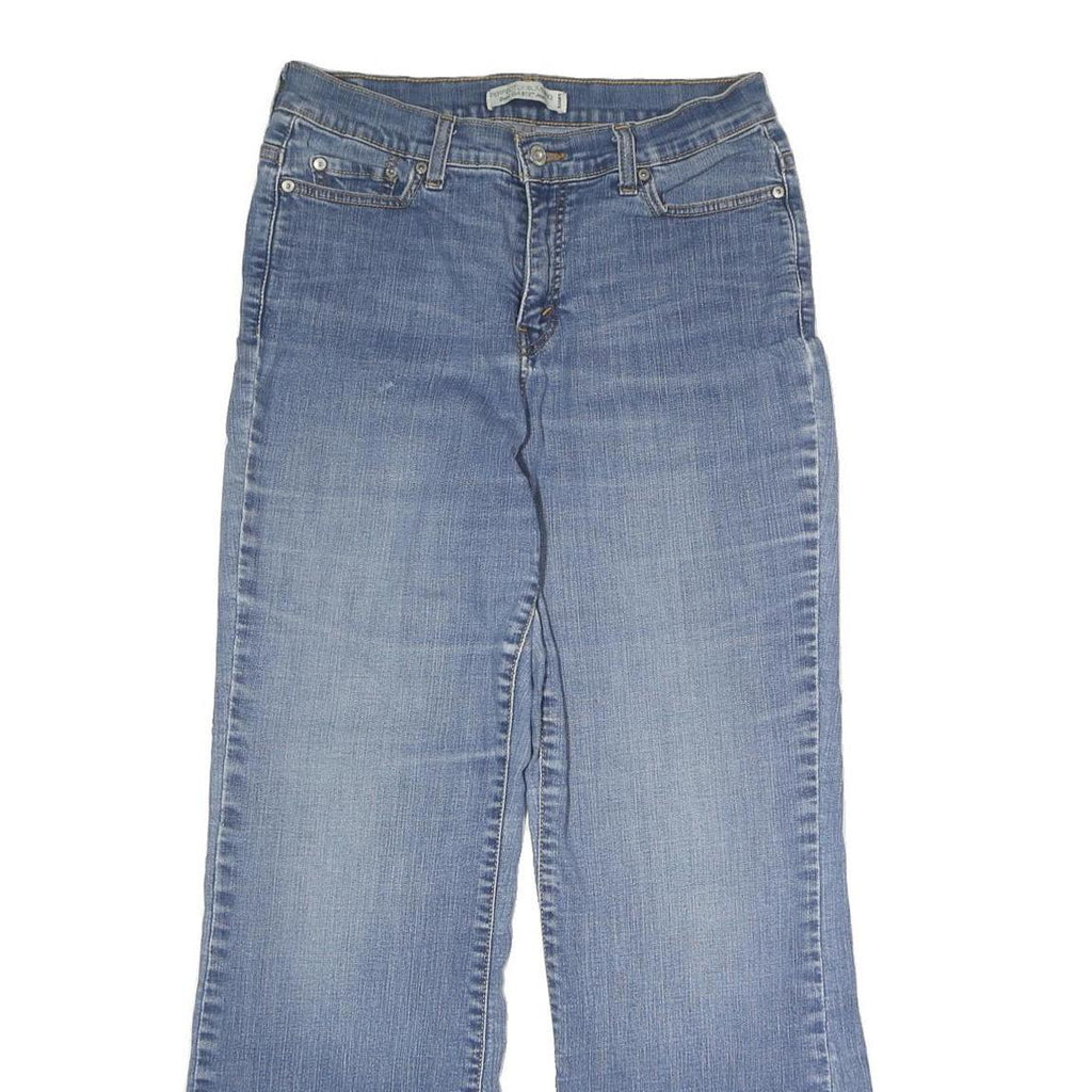 LEVI'S Womens Regular Blue Denim Medium Wash Jeans W28 L28 Classic Straight