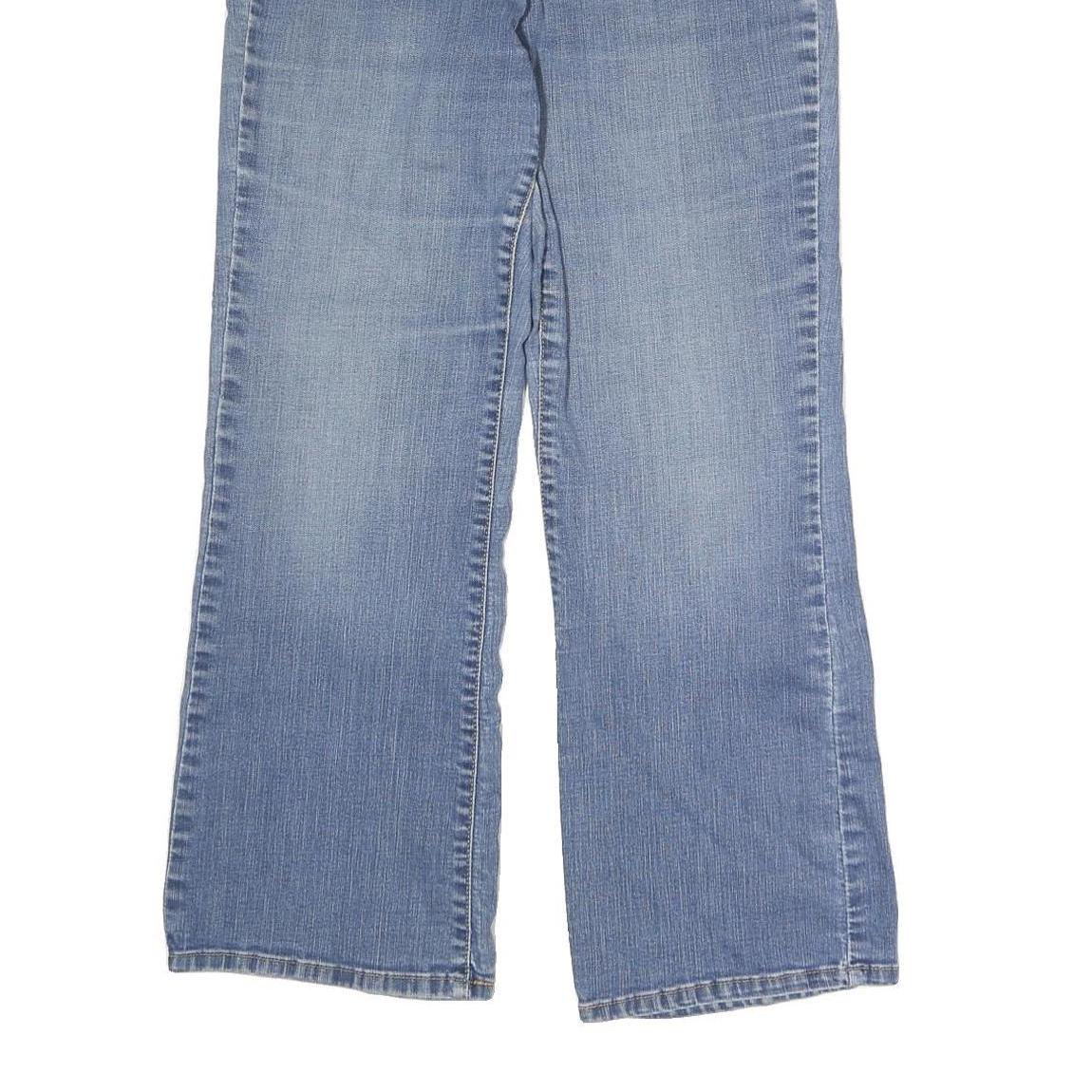 LEVI'S Womens Regular Blue Denim Medium Wash Jeans W28 L28 Classic Straight