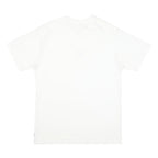 NIKE Mens White S Logo T-Shirt S Short Sleeve Crew Neck Classic Cotton Blend