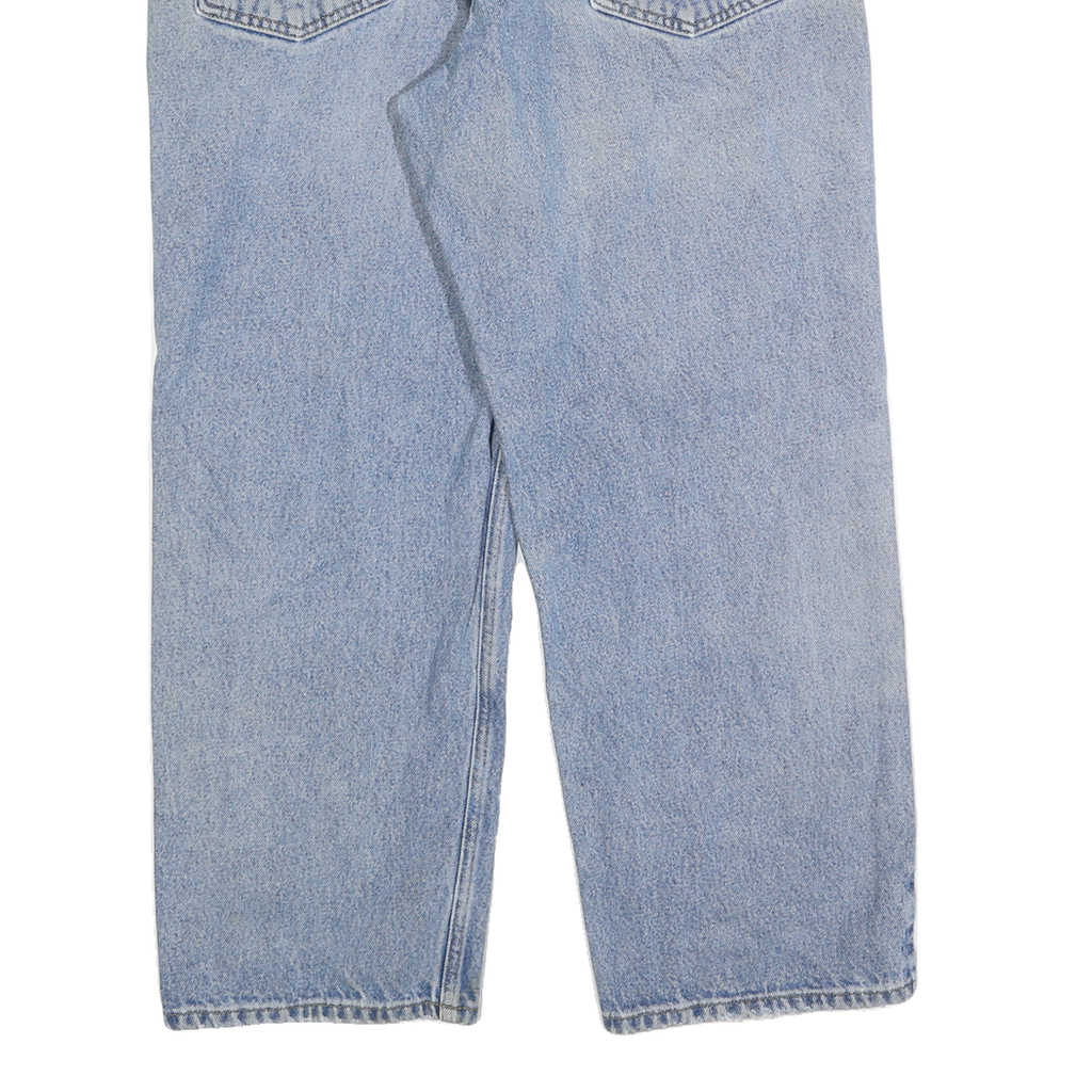 CARHARTT Mens Jeans Blue Loose Straight Denim Medium W36 L30 Workwear Relaxed