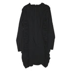 NEEDLE & THREAD Womens Black Bodycon Polyester Blend Long Sleeve Knee Length UK