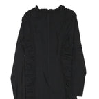 NEEDLE & THREAD Womens Black Bodycon Polyester Blend Long Sleeve Knee Length UK