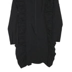 NEEDLE & THREAD Womens Black Bodycon Polyester Blend Long Sleeve Knee Length UK