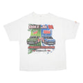 Mens White Dale Jr 88 Graphic T-Shirt XL Short Sleeve Crew Neck Racing