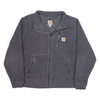 CARHARTT Womens Fleece Jacket Grey 2XL