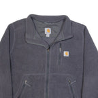 CARHARTT Womens Fleece Jacket Grey 2XL