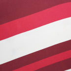 ADIDAS Mens Maroon & Red Striped Cotton Blend Polo Shirt XL Sports Casual