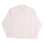 JOBIS Mens Pink Cotton Blend Shirt XL Button Long Sleeve Casual Workwear