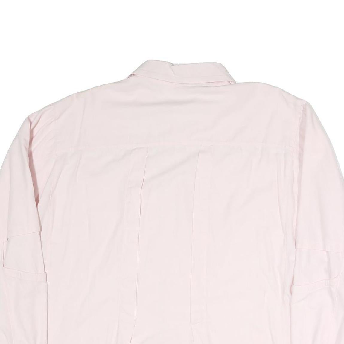 JOBIS Mens Pink Cotton Blend Shirt XL Button Long Sleeve Casual Workwear