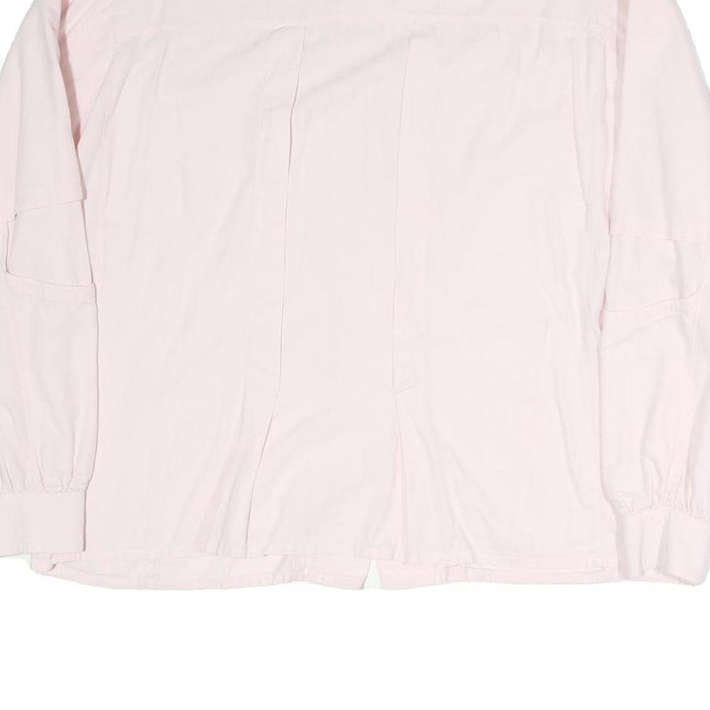 JOBIS Mens Pink Cotton Blend Shirt XL Button Long Sleeve Casual Workwear