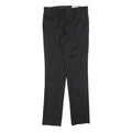 VERSACE FOR H&M Womens Wool Black Slim Straight Trousers W30 L32 Formal