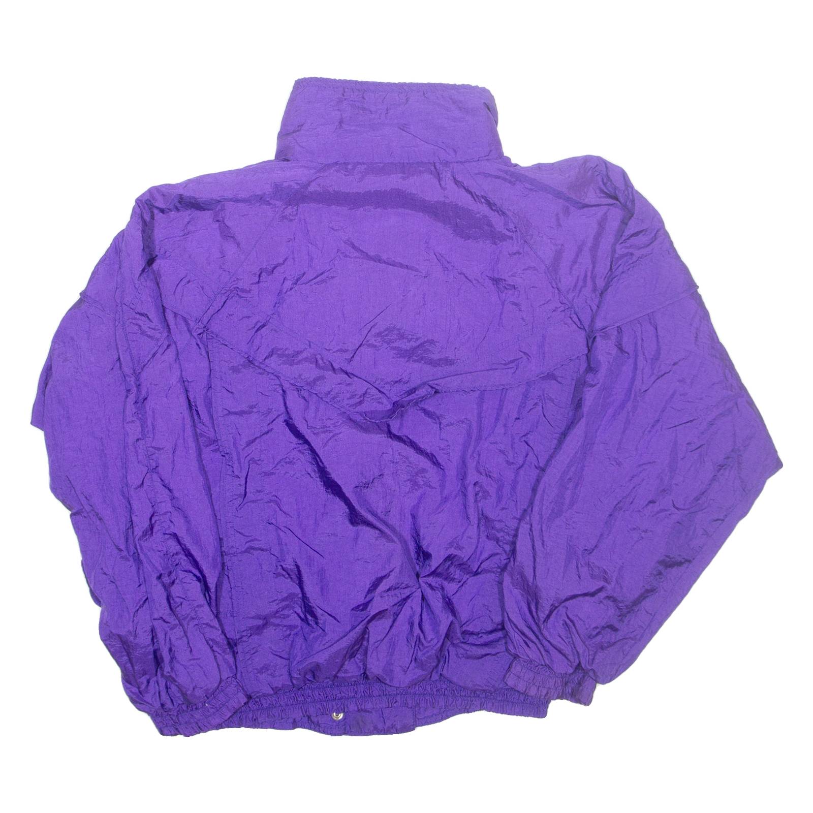 ROCK CREEK CASUALS Womens Shell Jacket Purple Nylon M