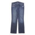 TOMMY HILFIGER Womens Regular Fit Straight Leg Denim Medium Wash W31 L32 Blue