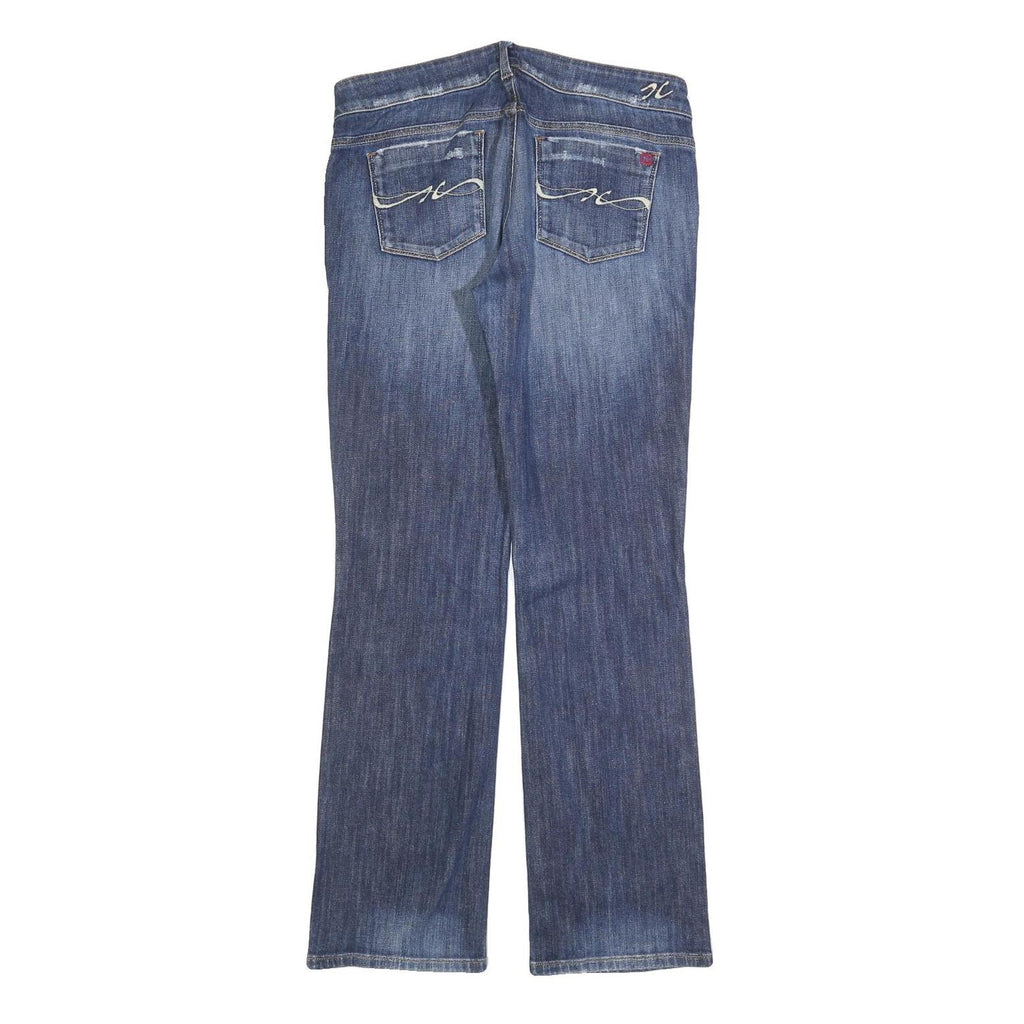 TOMMY HILFIGER Womens Regular Fit Straight Leg Denim Medium Wash W31 L32 Blue