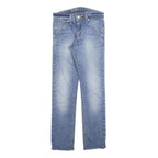 LEVI'S Mens Jeans Blue Slim Skinny Denim Light W28 L26 Classic Cotton Blend Zip