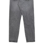 LEVI'S Wedgie Big E Womens Jeans Grey Regular Straight Denim Raw W26 L26 Classic