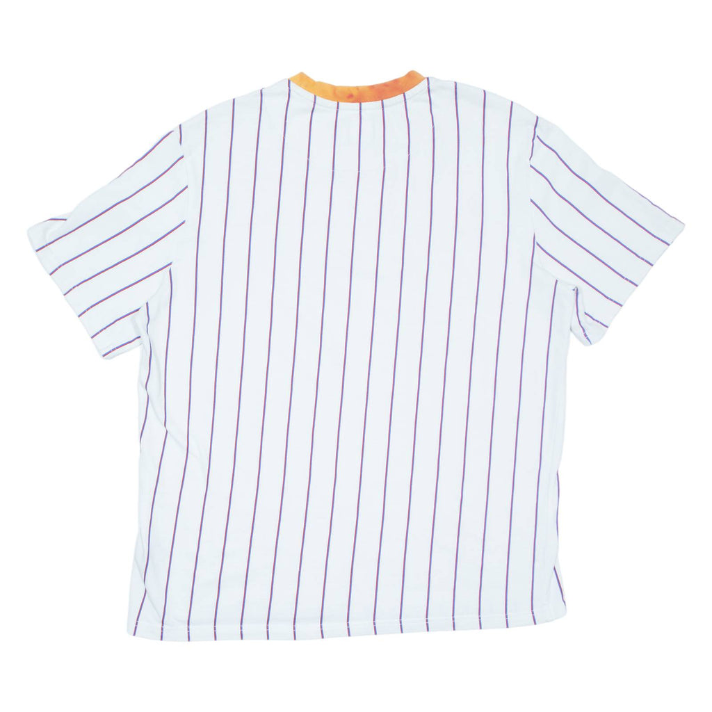KARL KANI Striped Mens T-Shirt White S