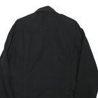 TRUE RELIGION Mens Black Shirt S Button Long Sleeve Cotton Blend Casual