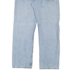 NAUTICA Mens Jeans Blue Regular Straight Denim Light W33 L30 Classic Fit Zip